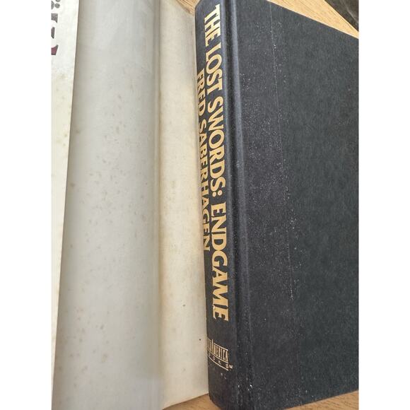 The Lost Swords Endgame, Fred Saberhagen, Tor Books, HB/DJ/ 1994 Novel VTG - Picture 6 of 12
